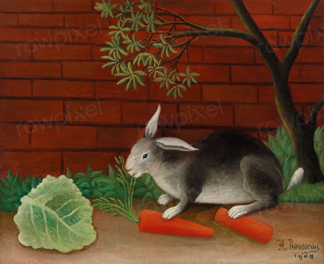 The Rabbit's Meal (Le Repas